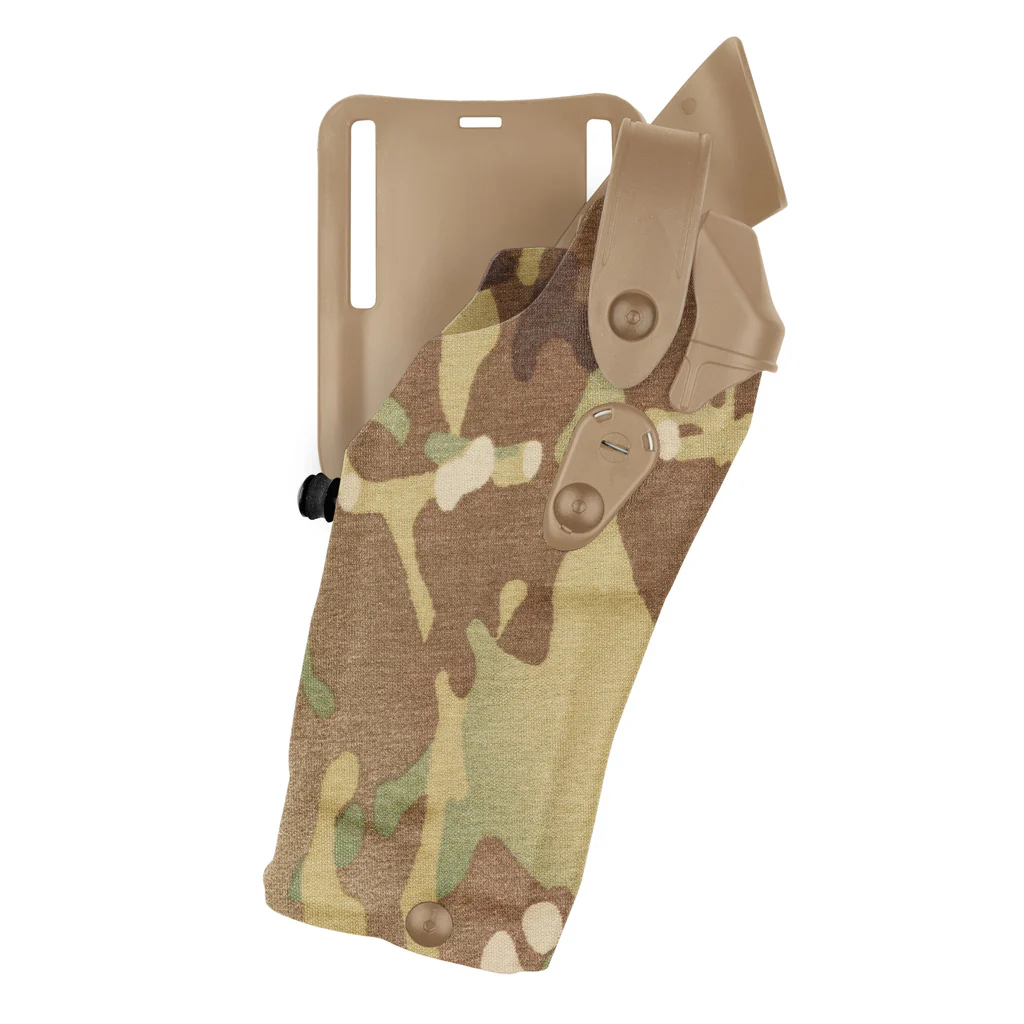 safariland-6365RDS-color-multicam-finish-cordura Kabura Safariland 6365RDS-832 do Glocka 17 z oświetleniem i celownikiem