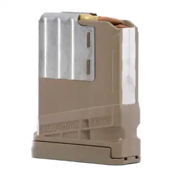Magazynek Lancer L7AWM .308 Win, 7.62x51mm, 6.5 Creedmoor - 10 nabojowy FDE