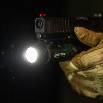 ZESTAW - Kabura do GLOCK 17 MULTICAM 6395RDS & latarka Nightstick TWM-30