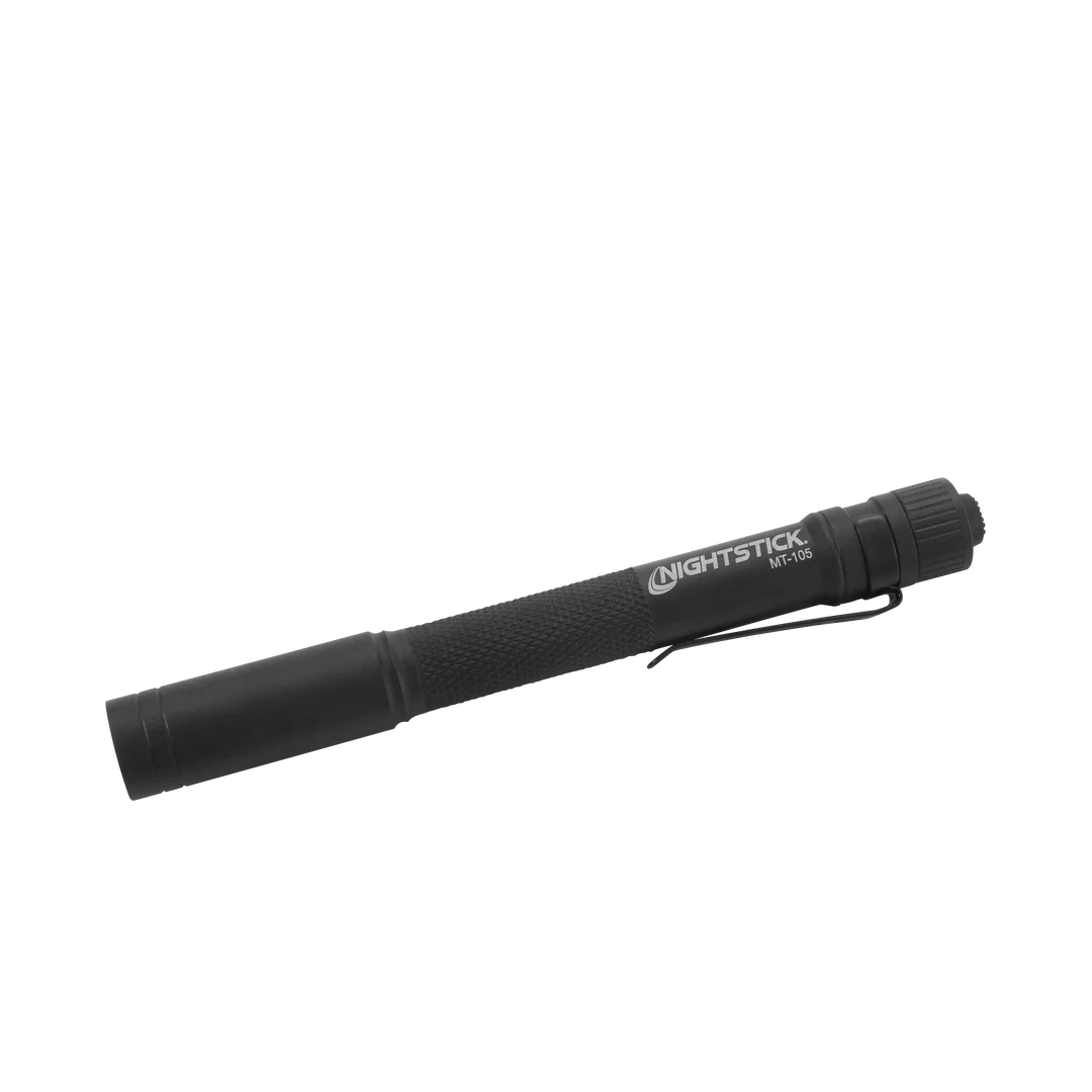 MT-105_DTB_Left_HighAngle Latarka Nightstick MT-105 (Mini-TAC Flashlight - 2 AAA)