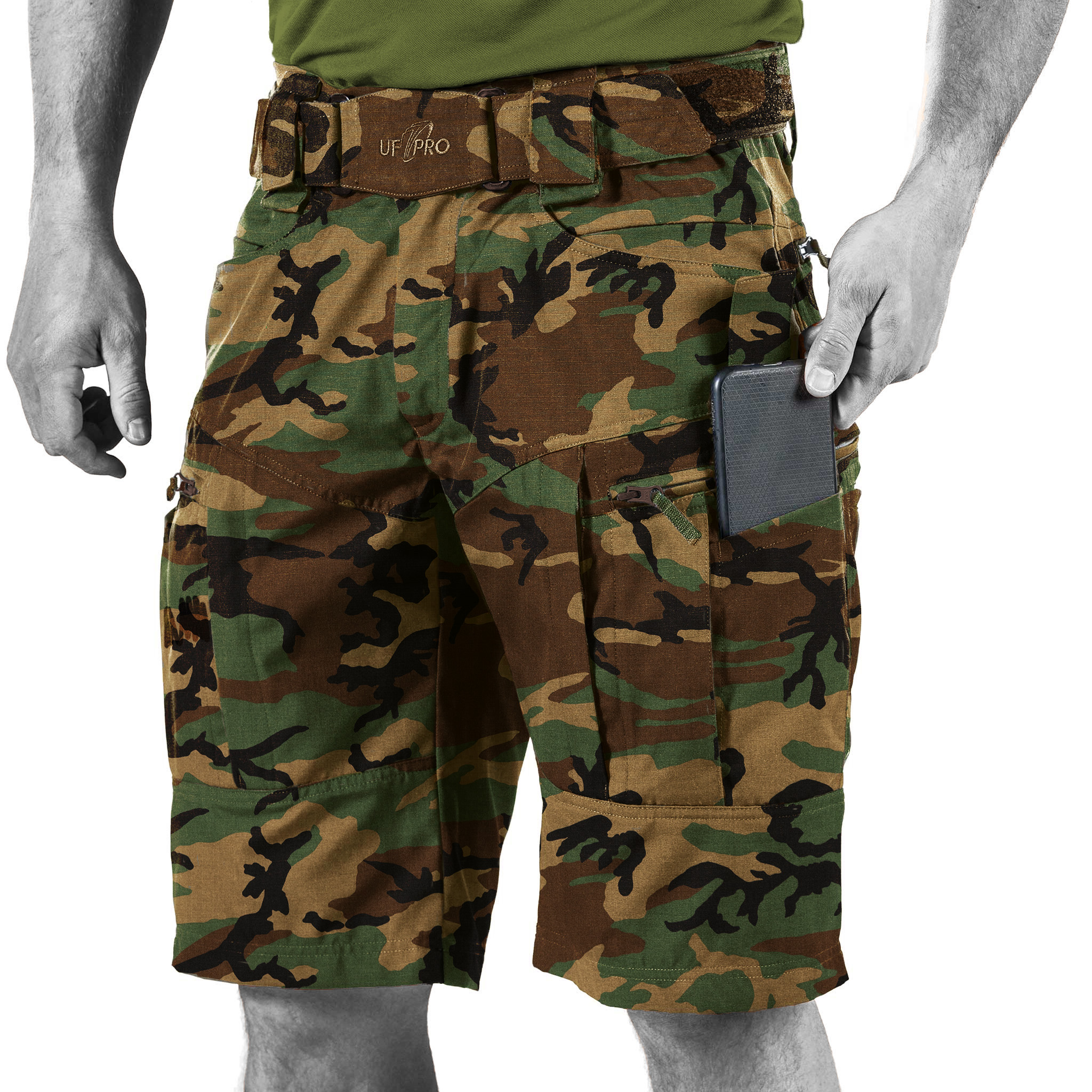p40-gen2-shorts-woodland-03 Szorty UF PRO® P-40 TACTICAL Gen. 2 Woodland