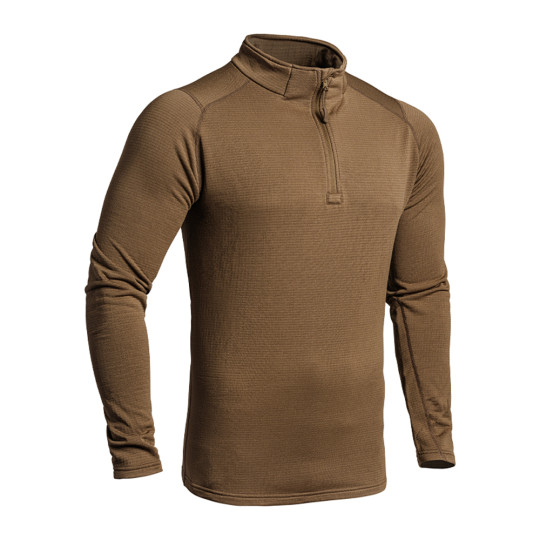 01.097236v2 Bluza termoaktywna A10 Equipment Thermo Performer Zip Tan