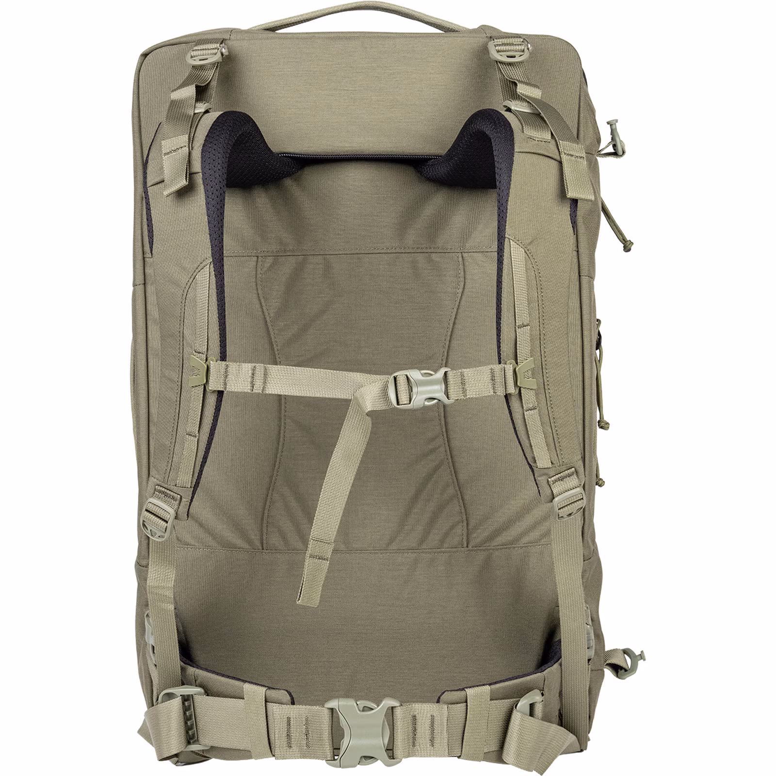 Mission Rover 45 113389_ponderosa-(Body Panel, Shoulder Straps Tucked)-3050 Plecak Mystery Ranch Mission Rover 45 Ponderosa